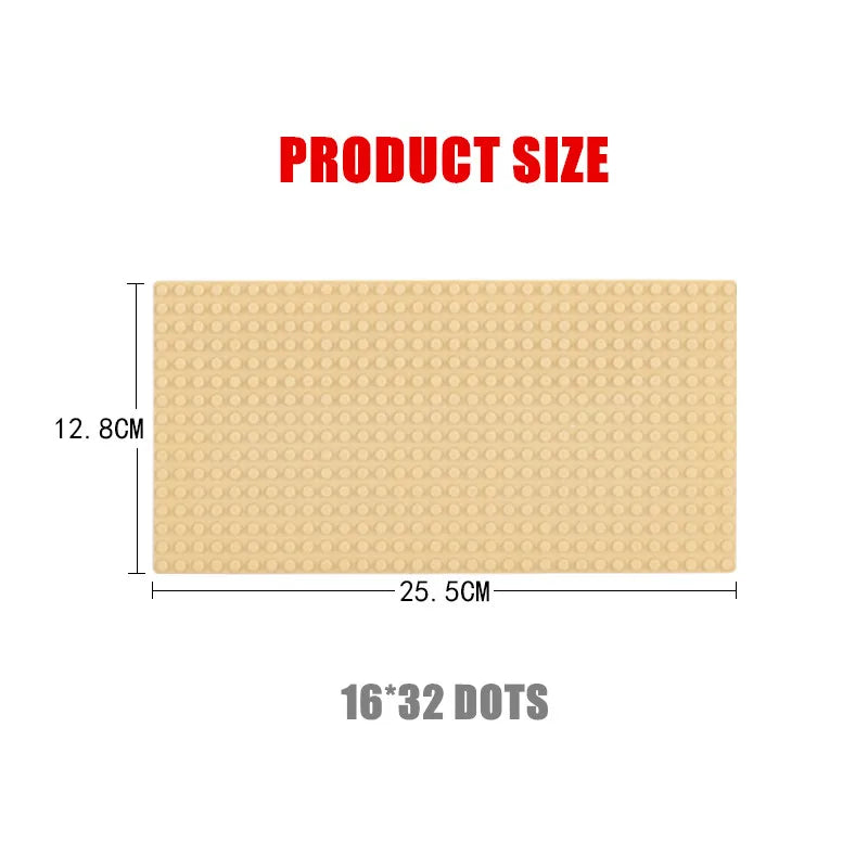 Plaques de base de blocs de construction pour enfants, plaque de base pour urgence, briques de ville classiques compatibles AMOC, jouets pour garçon et fille, 16 points, 32 points * 32 points