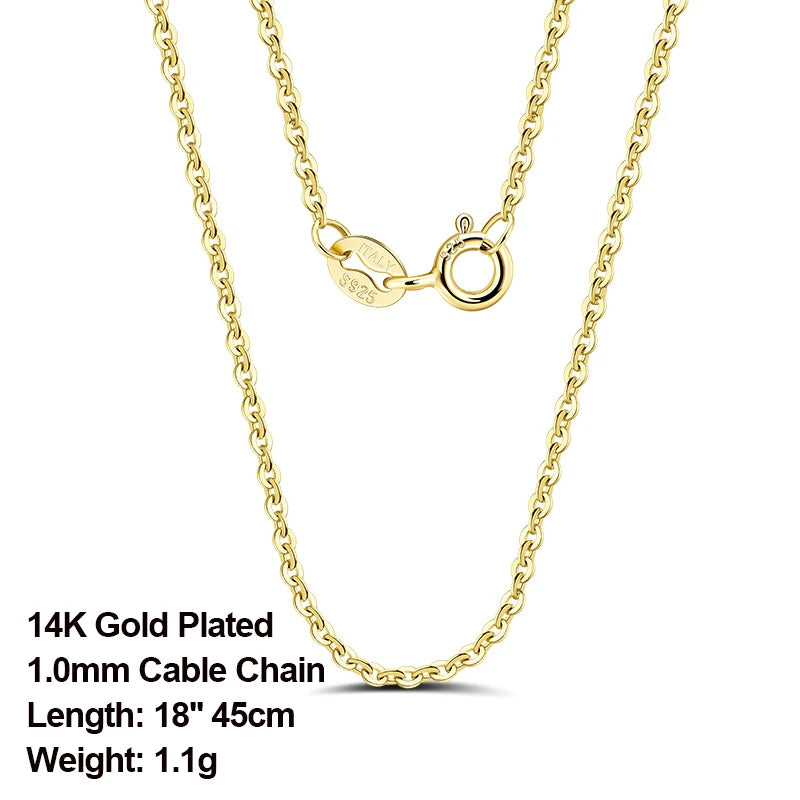 ORSA JEWELS véritable 925 collier en argent Sterling Figaro joint torique chaîne de cou torsadé serpent barre singapour boîte chaîne collier femmes 1