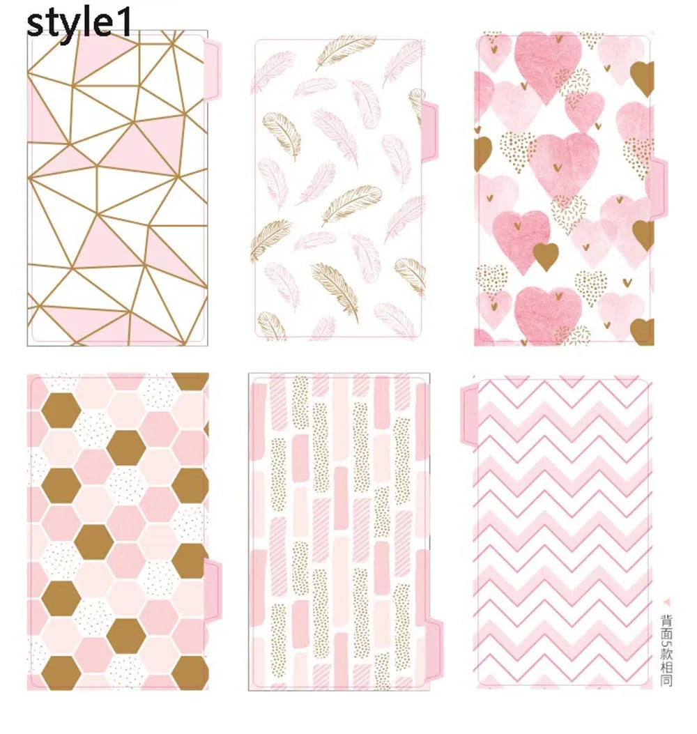 A6/A5 Vintage en relief en cuir PU