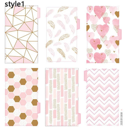 A6/A5 Vintage en relief en cuir PU