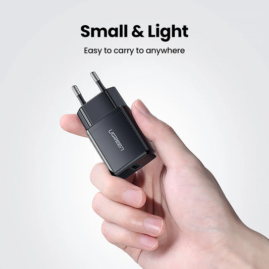 Ugreen 5V 2.1A USB Charger for iPhone X 8 7 iPad Fast Charging EU Wall Adapter for Samsung S9 Xiaomi Mi 8 Mobile Phone
