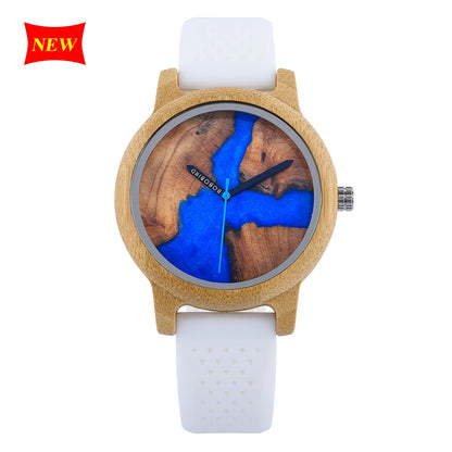 BOBOBIRD-Montre à quartz en bois pour hommes et femmes, bracelet en bois de marque supérieure,