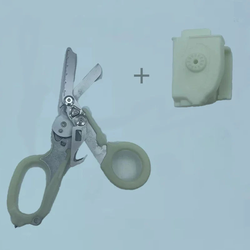 Shoous Series-Ensemble de ciseaux portables multi-usages, Raptors, Tiges de premiers soins, Dulfolding, Outils de survie en plein air