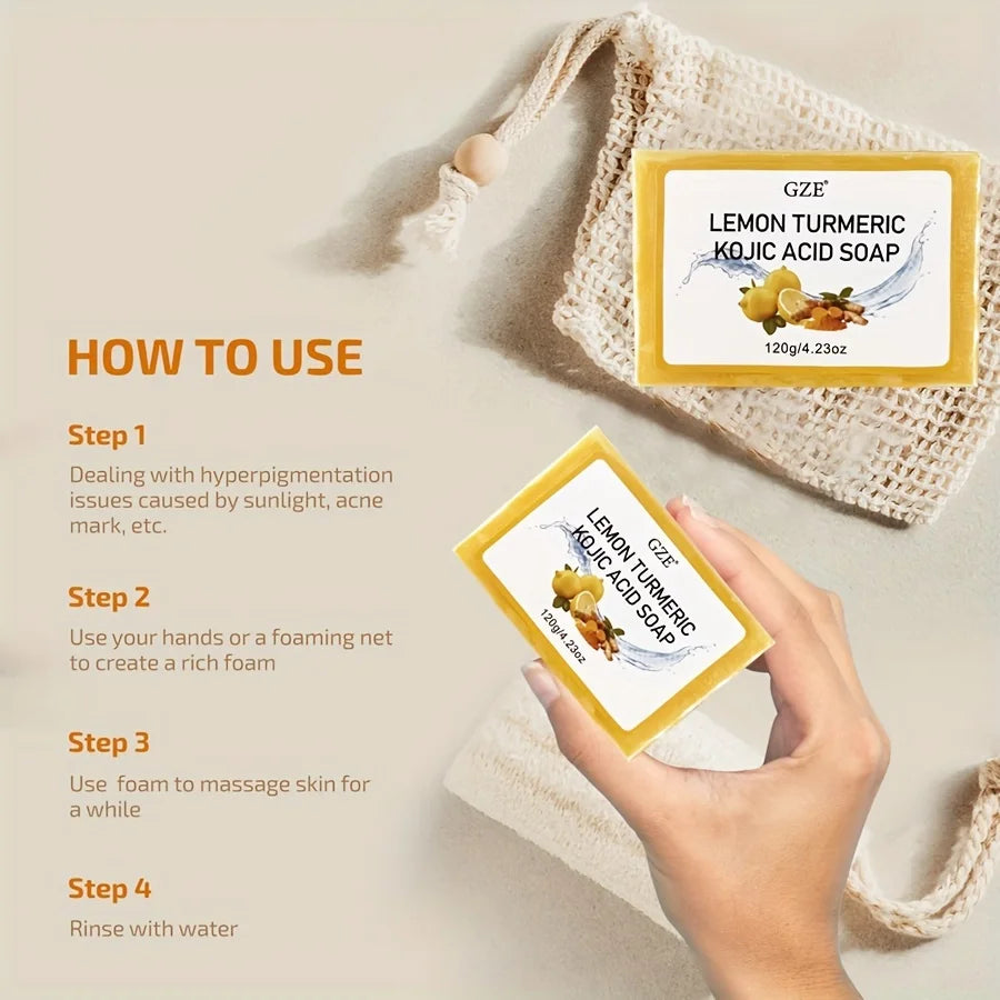 Greflective Body Restore Lemon, Curmeric, Kojic Acid Regina, with Shea Doll, Face Dark Spots, Body, Rennish, Exexpeating