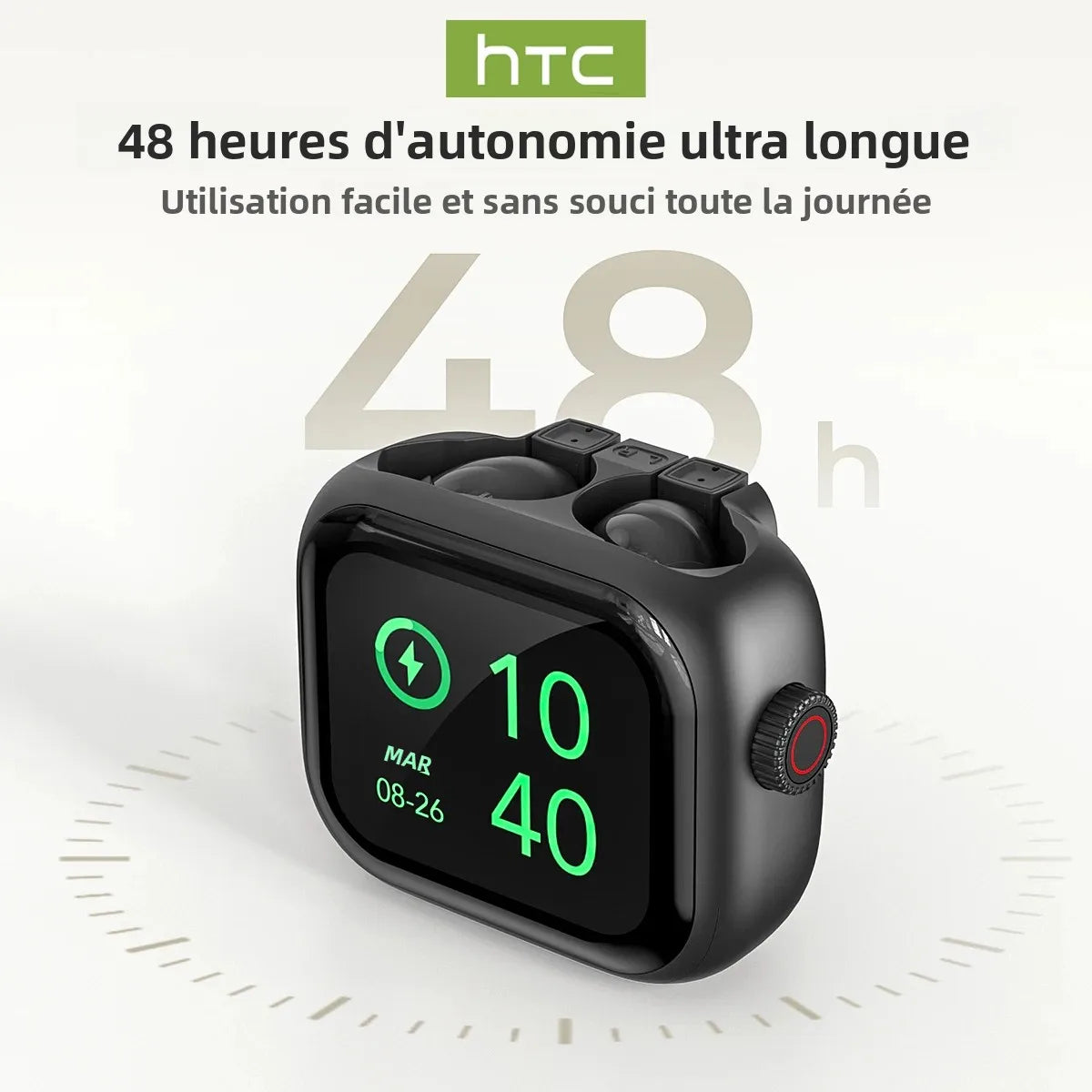 Ecouteurs Bluetooth HTC V6 TWS sport