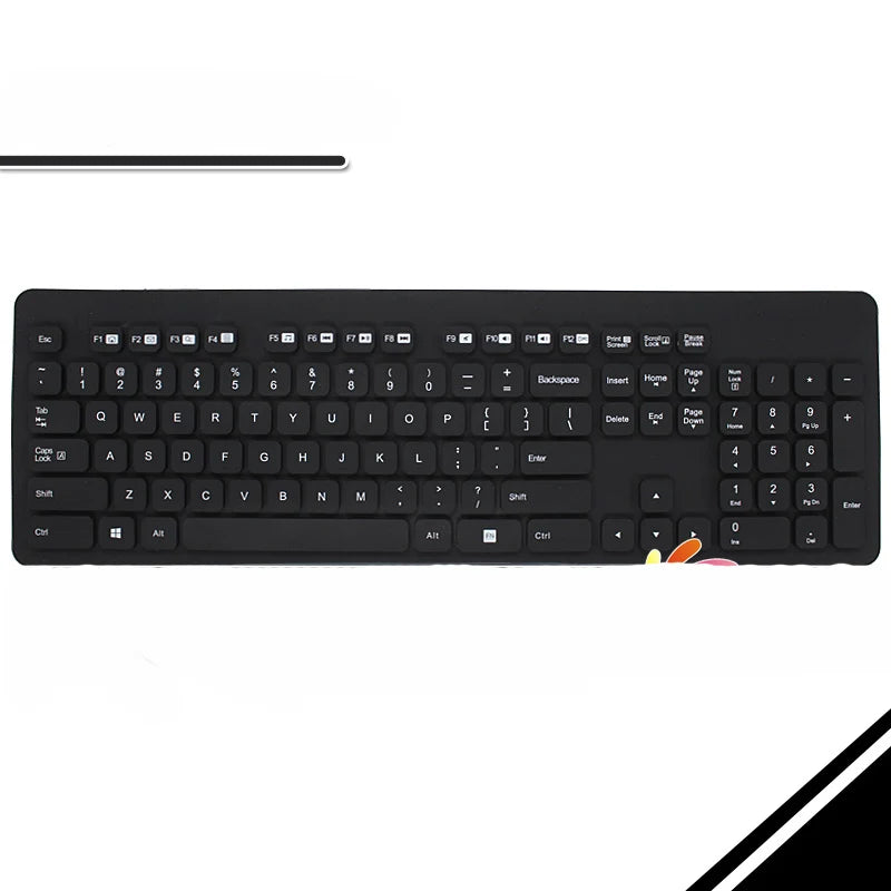 Logitech – housse de protection pour clavier de bureau, en silicone souple, étanche à la poussière et à l'eau, pour ordinateur portable, K310