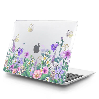 Coque rigide transparente imprimée pour MacBook