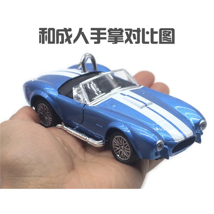 1:32 Shelby 427 classique vintage voiture alliage modèle de voiture jouet pour enfants nouveau cadeau de vente chaude