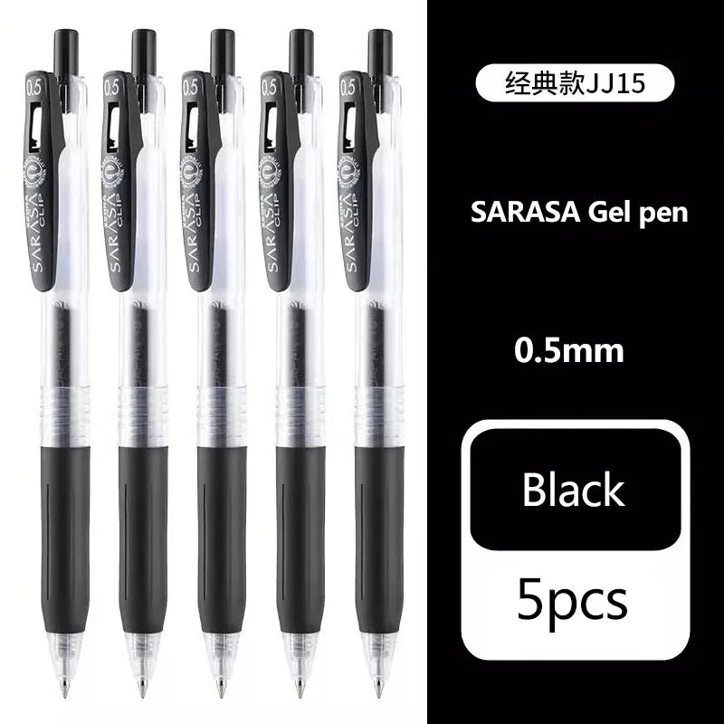 Stylos à encre Gel couleur zèbre JJ15  haute capacité rechargeable