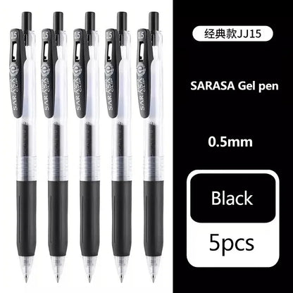 Stylos à encre Gel couleur zèbre JJ15  haute capacité rechargeable