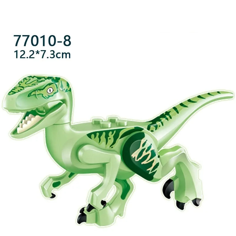 Mini bloc de construction jouet dinosaure jurassique Puzzle Animal tyrannosaure Rex ptérosaure bloc de construction jouet cadeau pour enfants