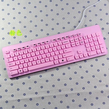 Logitech – housse de protection pour clavier de bureau, en silicone souple, étanche à la poussière et à l'eau, pour ordinateur portable, K310