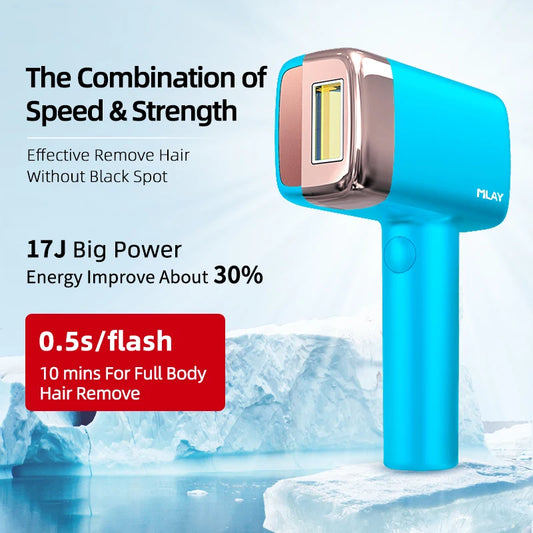 MLAY T14  Épilateur laser IPL pour femmes