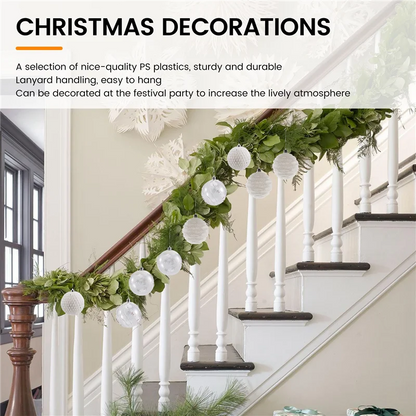 ABYN-boules de noël, grandes boules de décoration d'arbre, ornements suspendus pour fête de noël, décorations de noël pour le nouvel an