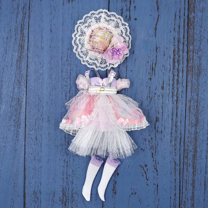 Vêtements kimono de poupée Blyth faits à la main, vêtements de poupée Blyth OB22 24, oreilles de lapin, robe de princesse pour Ymy Licca Azones Ob24 Ob27 Fr