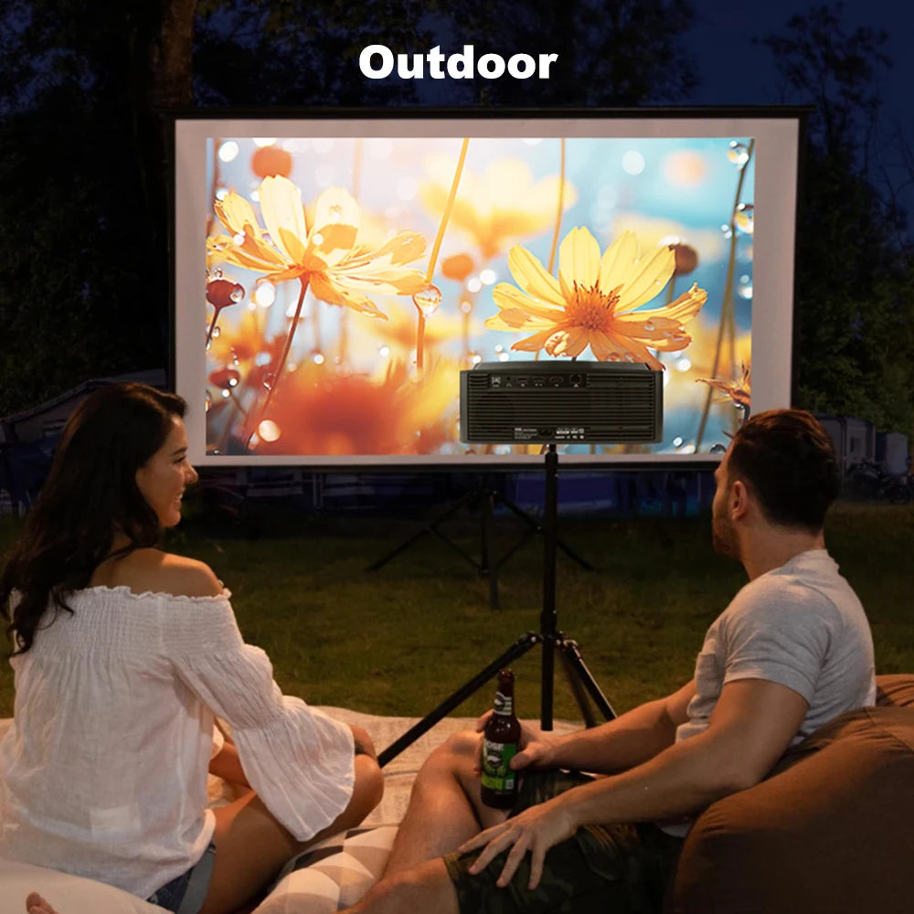 DESS projecteur Full HD 4K 1080P 2500NASI double bande Wifi 6 BT5.2 projecteur Portable bureau maison Android cinéma projecteur intelligent 3D