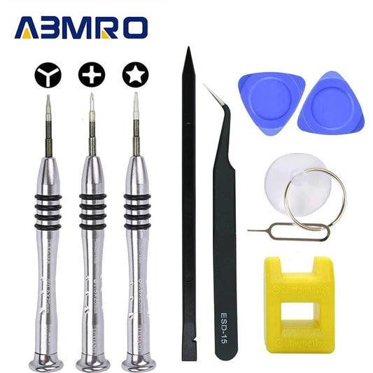 Kit d'outils de réparation pour iPhone, PH000 Phillips Shrimp, Pentalobe, Leic-Point, Y000, Tournevis Leic-Wing pour iPhone X 8 7 6S 6 Plus urgent, iTouch