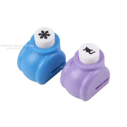 Scrapbook poinçons à la main coupe carte artisanat Mini impression papier poinçon bricolage fleur papier artisanat poinçon trou perforateur enfants jouet