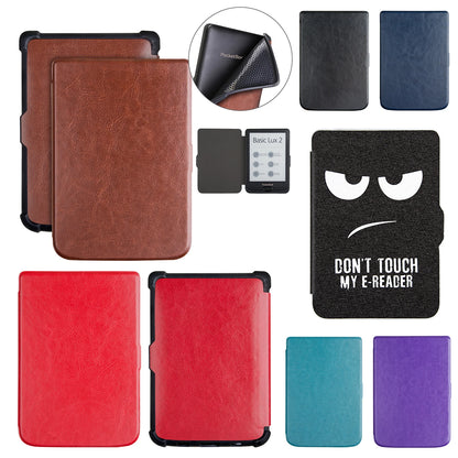 Étui en cuir pour Pocketbook Touch Lux 5 4 HD