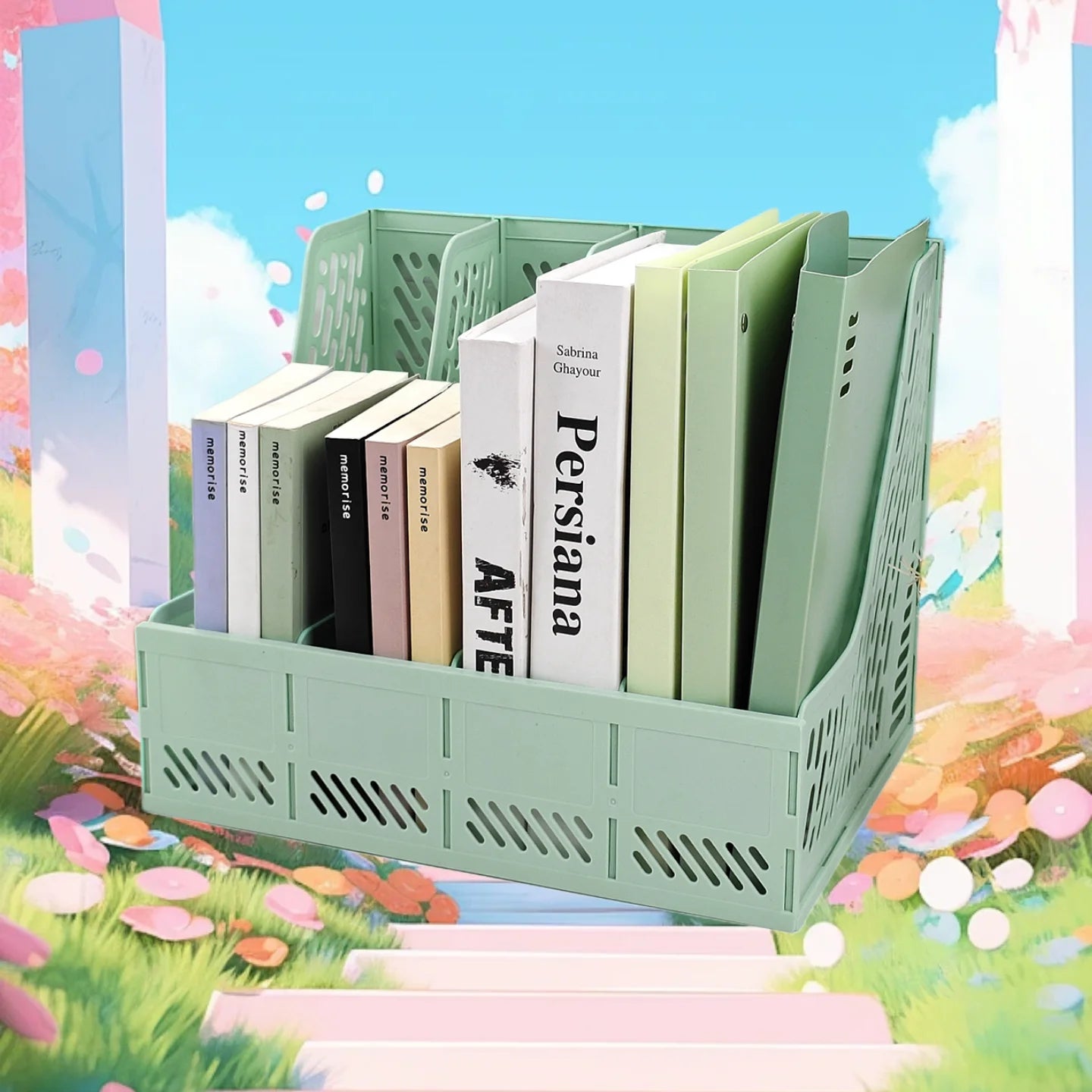 boîte de rangement serre-livres