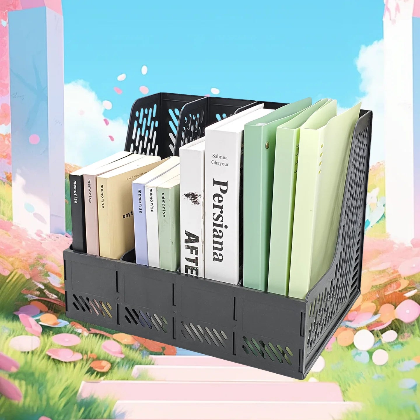 boîte de rangement serre-livres