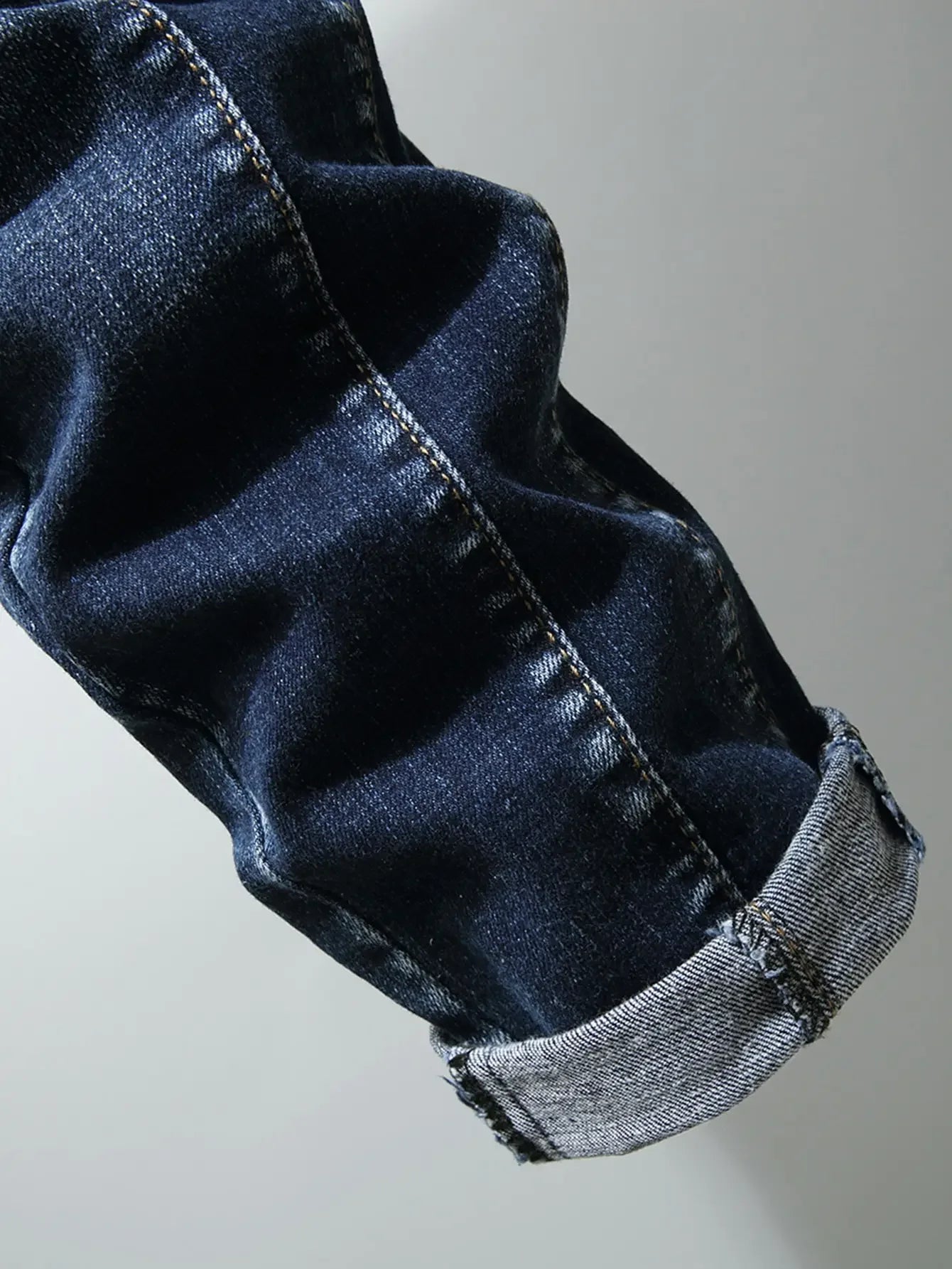 Jean classique en denim bleu pour homme, coupe droite, grande taille, à la mode, pour les affaires, nouvelle collection