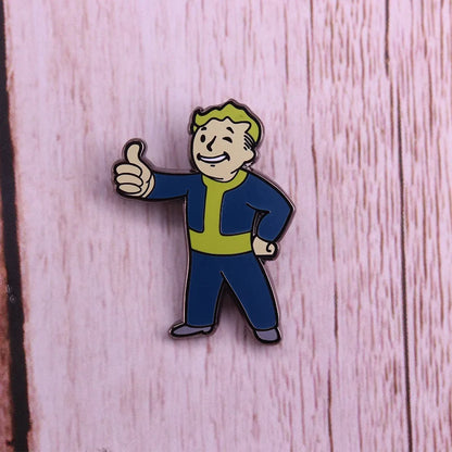Épingles en émail dur de collection de jeux créatifs, broche d'insigne d'anime pour garçons, sac à dos,