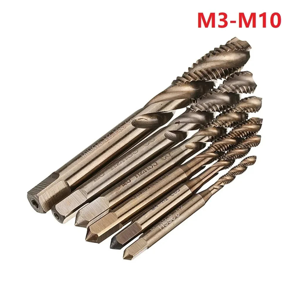 M3-M10 Tap HSS asile alt M35 Machine Sprial Flûtes Robinets MeaccelerScrew Tap Main Droite Outils De Réparation Accessoires