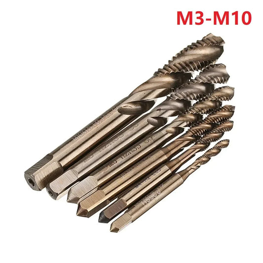 M3-M10 Tap HSS asile alt M35 Machine Sprial Flûtes Robinets MeaccelerScrew Tap Main Droite Outils De Réparation Accessoires