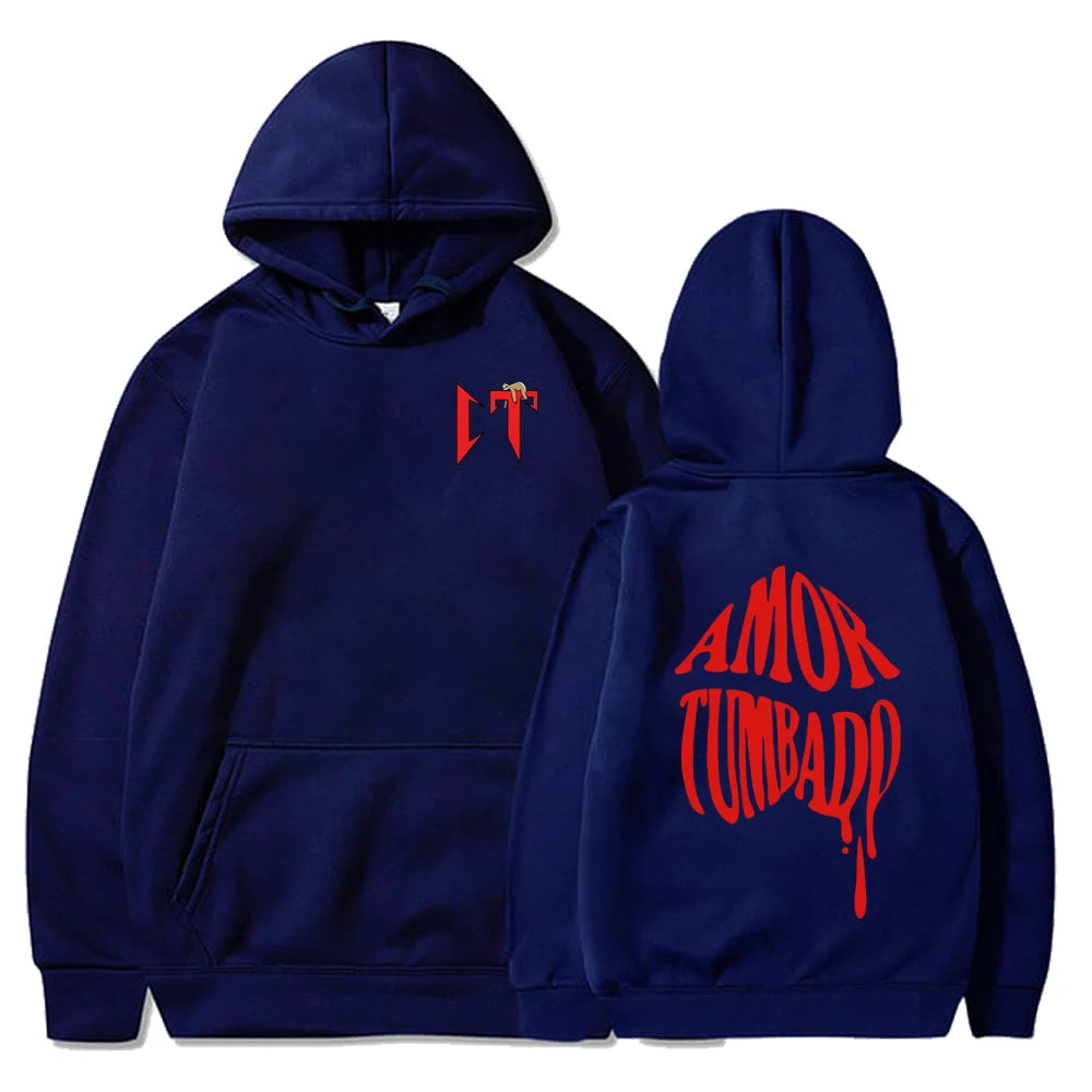 Le plus chaud CT paresseux imprimé Corridos Tumbados sweat à capuche pour homme femmes Natanael Cano vêtements à capuche nouveau Design sweat à capuche de Style de rue