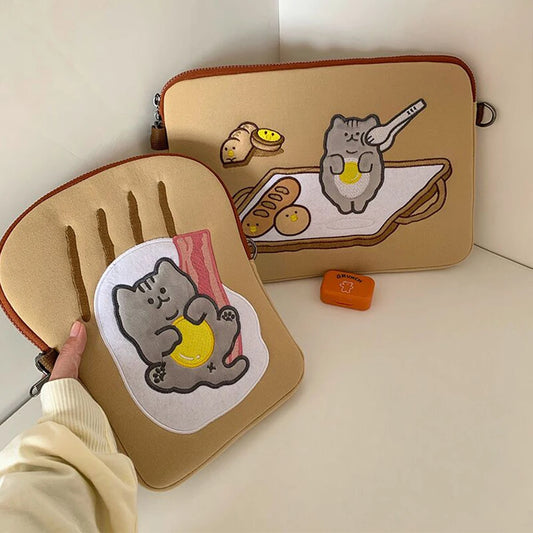 Laptop Tablet Bag for Macbook Air 13 Pro 13.3 14 inch, Liner Sleeve for iPad Pro 10.5 11 10.2 Air 4 5 10.9, Shoulder Bag