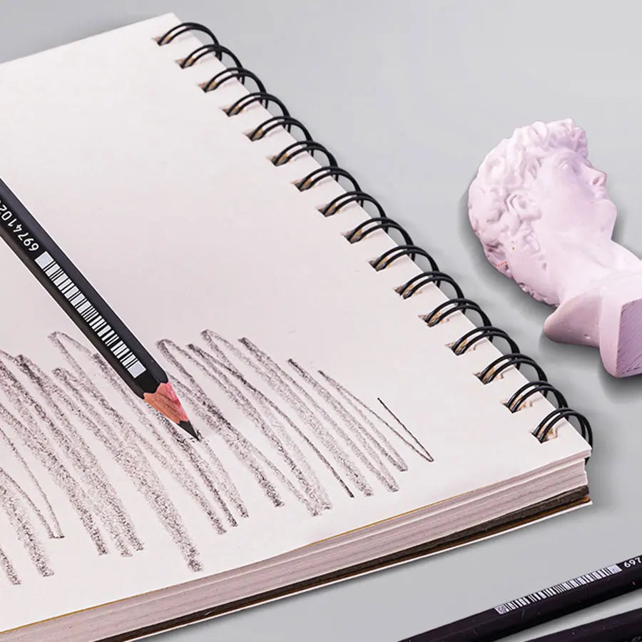 Carnet de croquis d'art en papier kraft, carnet à spirale, bloc-notes de dessin, journal Bullet, fournitures scolaires, 160101