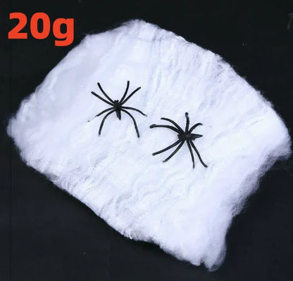 Toile d'araignée simulée pour Festival fantôme d'Halloween, pour décorer des pièces secrètes dans des maisons hantées, KTV, centres commerciaux, horreur