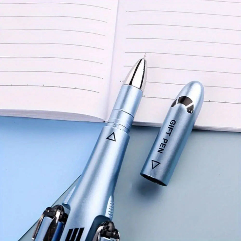 Stylo gel d'avion créatif pliable