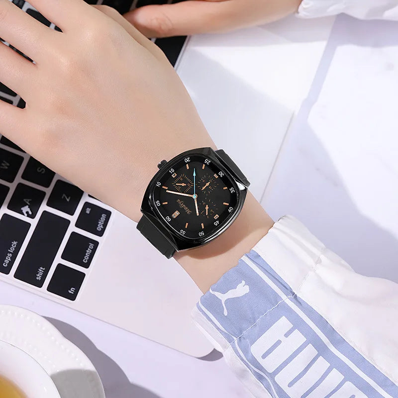 Montre à quartz lumineuse étanche pour femme, montre décontractée pour étudiant, tendance de la mode coréenne, offre spéciale, cadeau