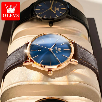 OLEVS 5869 marque de luxe femmes montre exquise maille étanche Ultra mince 6.5mm