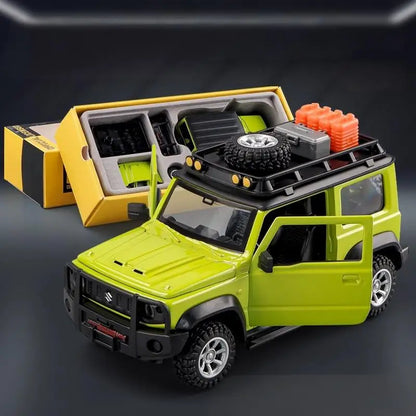 CCA 1:32 Suzuki Jimny édition d'assemblage alliage moulé sous pression modèle tout-terrain véhicule jouet enfants cadeau collection voiture ornement affichage à la mode