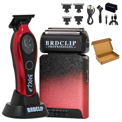 Tondeuse à cheveux électrique professionnelle, moteur sans balais, 7200 tr/min, rasoir électrique 7200 tr/min, 7500 tr/min, ensemble de machines de salon de coiffure