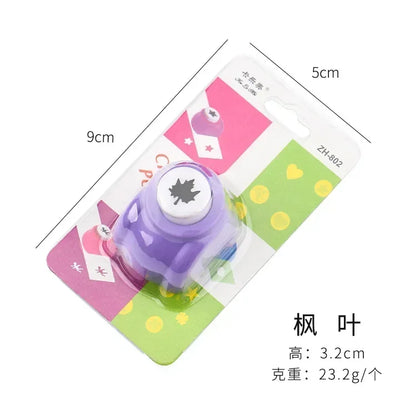 Scrapbook poinçons à la main coupe carte artisanat Mini impression papier poinçon bricolage fleur papier artisanat poinçon trou perforateur enfants jouet