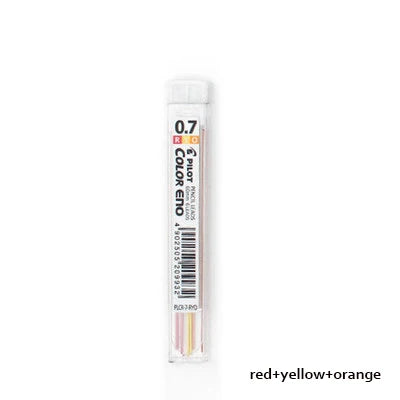 PILOT - Crayon mécanique de couleur, 0.7mm + sans plomb