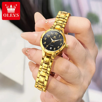 OLEVS 3650 montre à Quartz de luxe étanche montre lumineuse