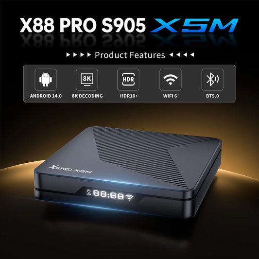 Smart TV Box X88 PRO X5M