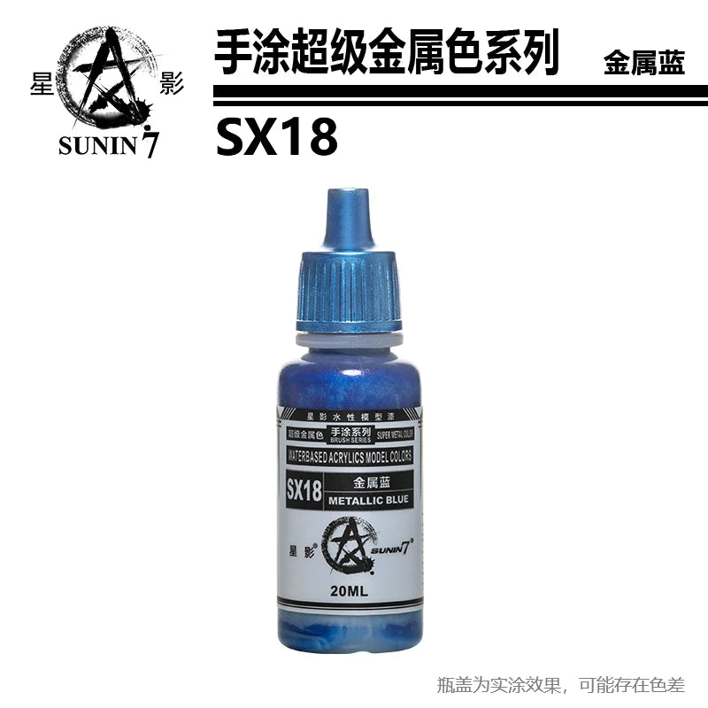 Pigment de peinture de document métallique, affaires militaires, jouets en argile faits à la main, modèle de revêtement à la main, coloration stylo SX01-SX024 revêtement Staline