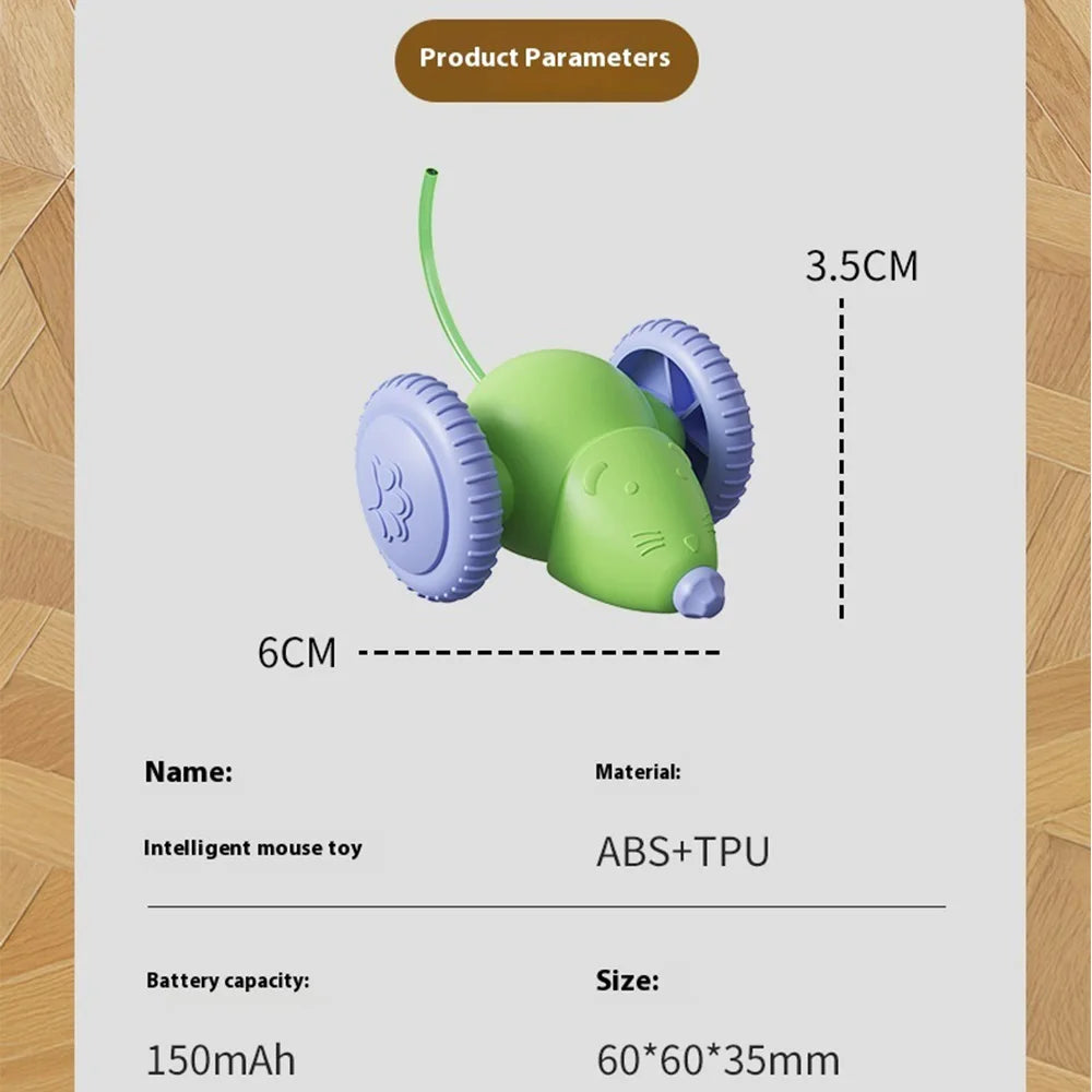 Souris électrique voiture jouets pour chat