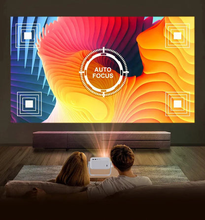 WZATCO-Projecteur WL018 Full HD 1080P 4K Android 5G WiFi Auto Focus Portable Prodefait ou 3D Smart Video Cinéma Beamer Proyprotected