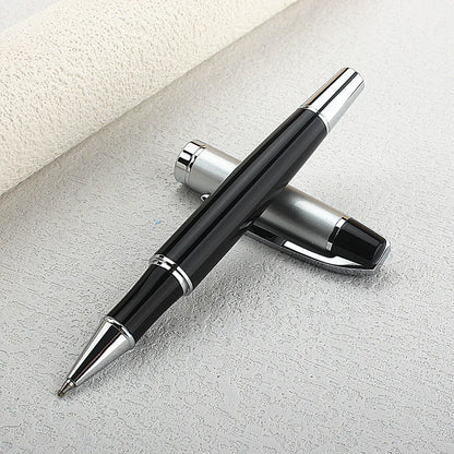 MONTE MOUNT - Stylo à bille 0.7mm argenté et noir de haute qualité