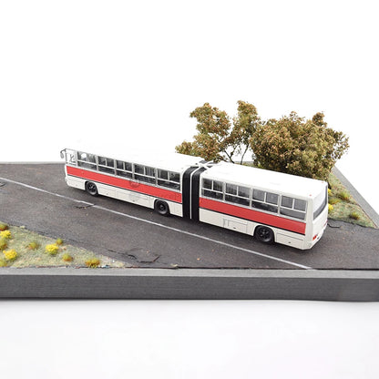 Bus hongrois vintage en métal moulé sous pression, modèle Ikarus 280, rouge et blanc, URSS d'origine, échelle 1:43, nouveau, 900513