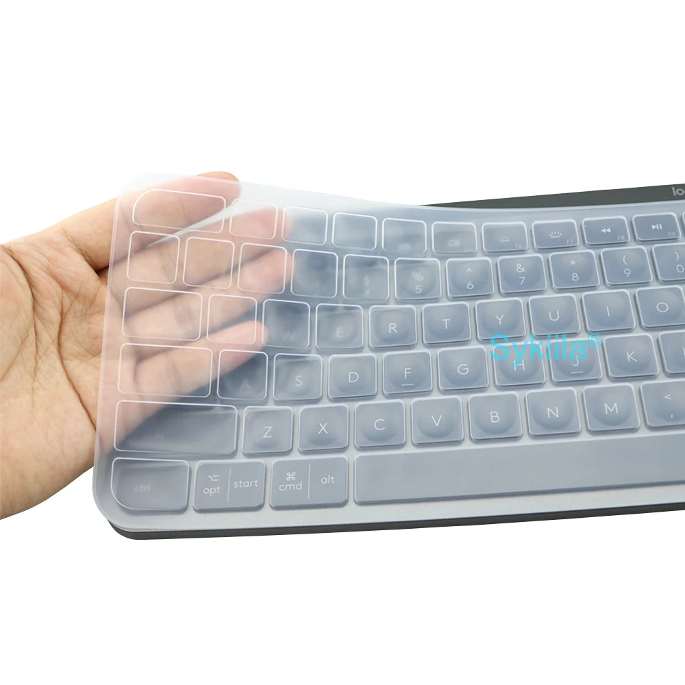 Housse de clavier pour Logitech Craft, protection sans fil, étui pour Logi, noir, transparent, en silicone, TPU, pour ordinateur