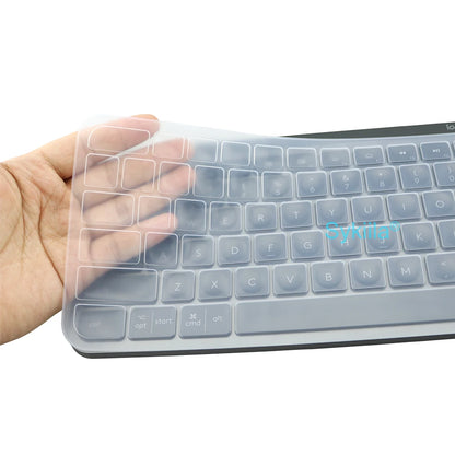 Housse de clavier pour Logitech Craft, protection sans fil, étui pour Logi, noir, transparent, en silicone, TPU, pour ordinateur