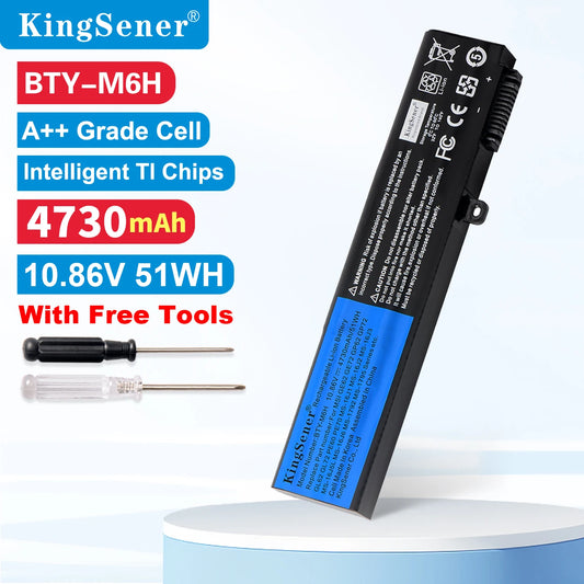 KingSener BTY-M6H batterie pour MSI
